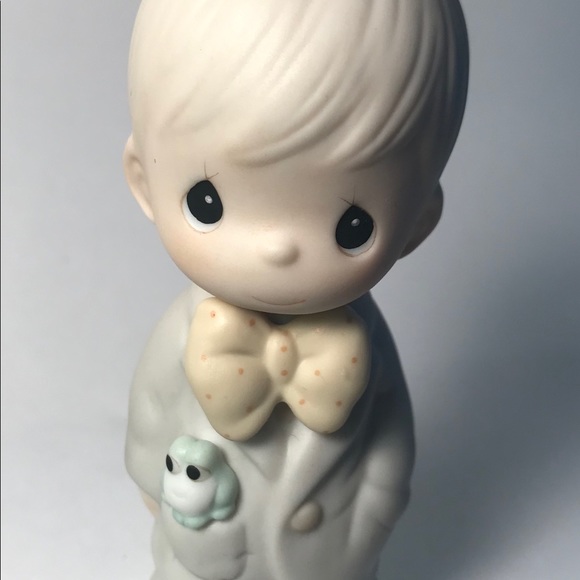 PRECIOUS MOMENT WEDDING BEST MAN FIGURINE - Picture 2 of 4